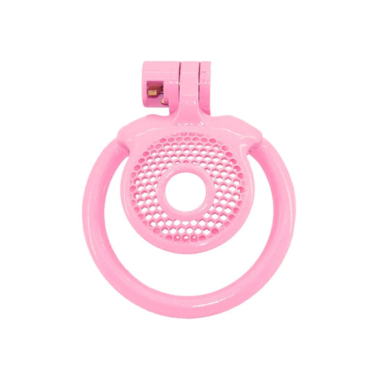 The Pink Mesh Pussy - Male Chastity Cage