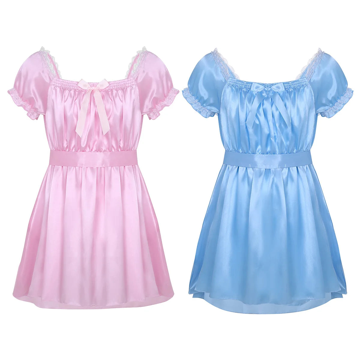 Satin Babydoll Sissy Dress
