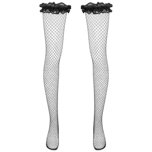 Lace Top Mesh Stockings