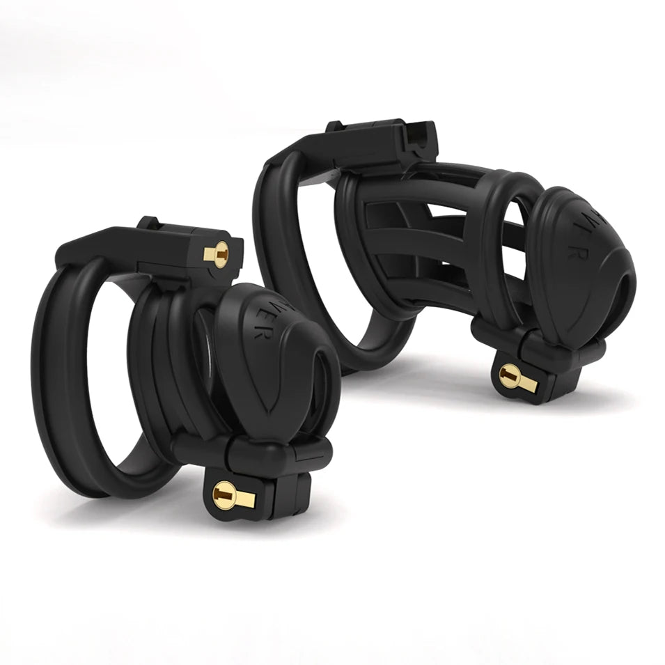Double Locked Male Chastity Device