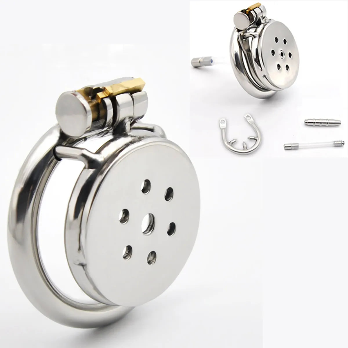 MasterLock Ultra Mini Stainless Steel Sissy Cage