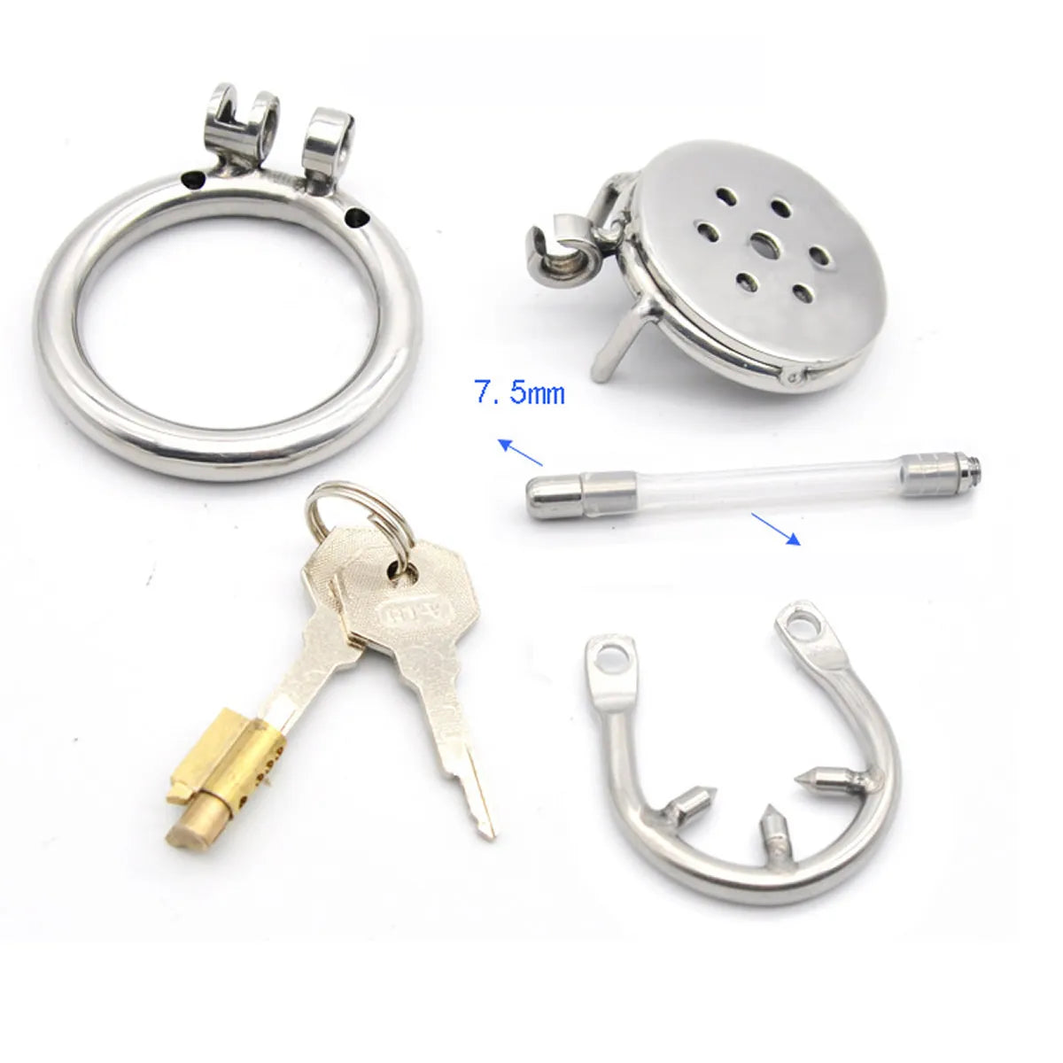 MasterLock Ultra Mini Stainless Steel Sissy Cage