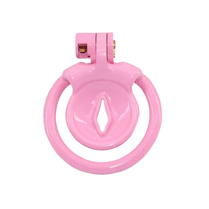 Pink Clit Chastity Cage