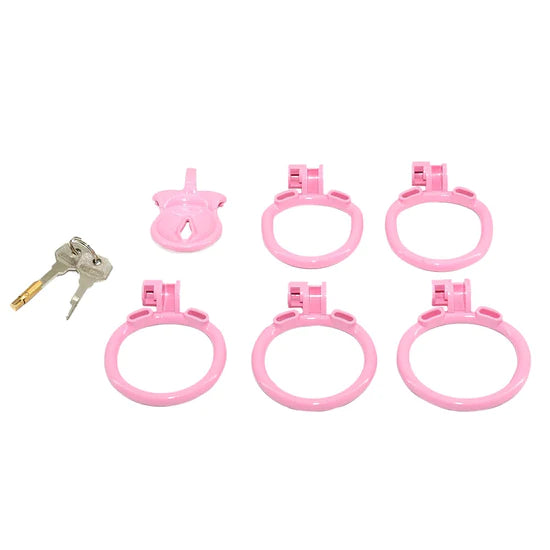 Pink Clit Chastity Cage