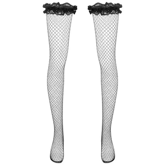 Lace Top Mesh Stockings