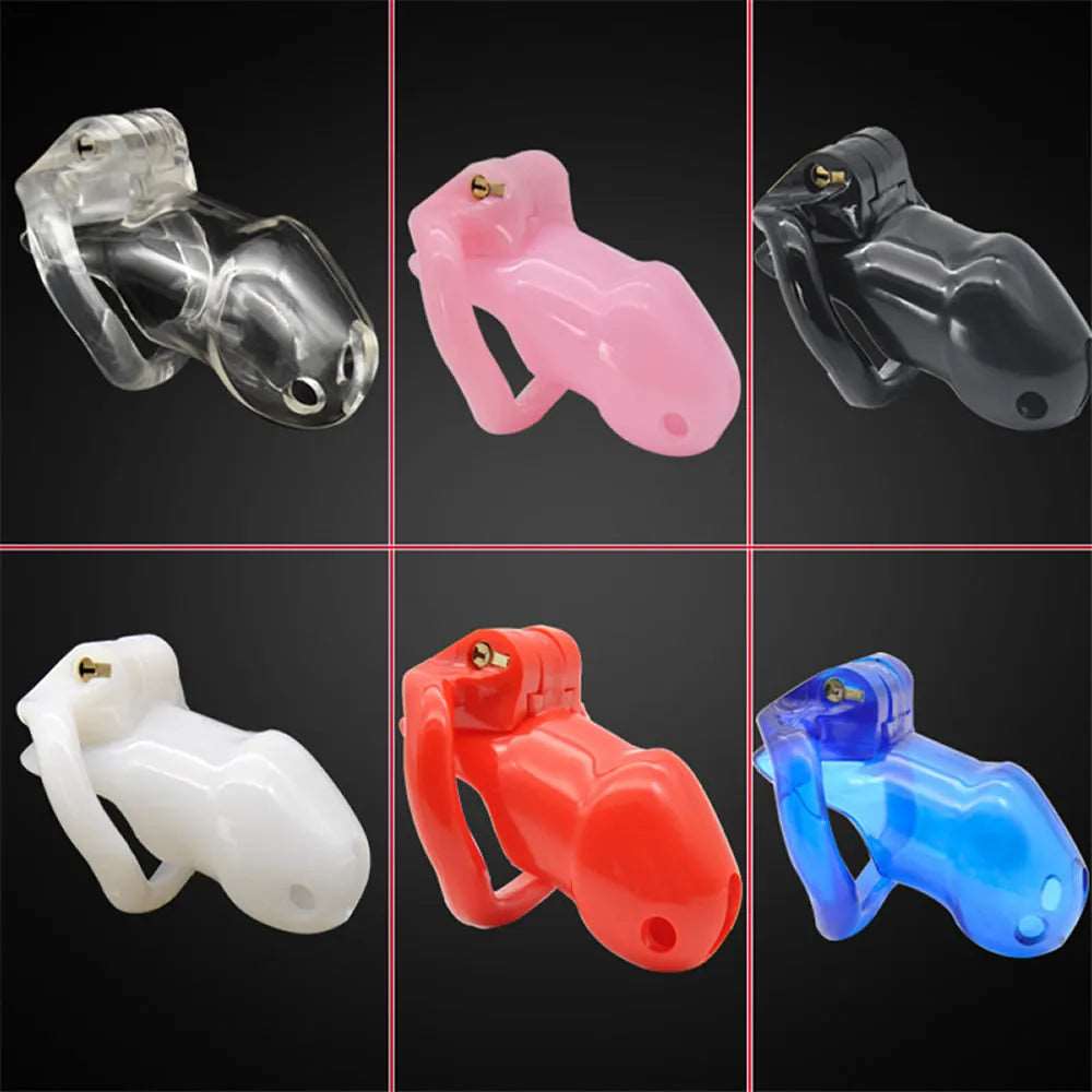 ResinLock Chastity Cage/w 4 Ring Sizes