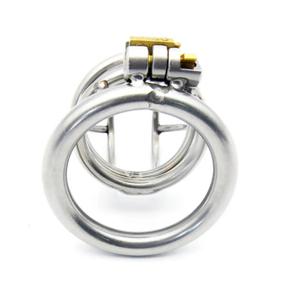 "Heavy Lock Up" Stainless Steel Chastity Cage