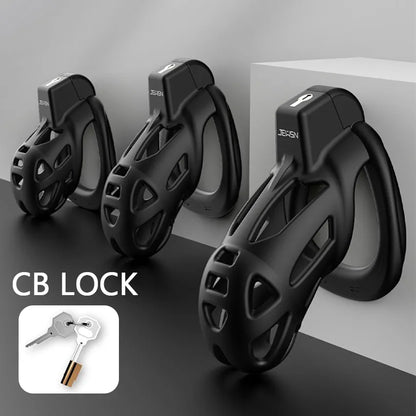 Male Chastity Cage Sex Toys Cb Lock Discreet Sissy Femboy Chastity Cock Cage Device Penis Rings With 3 Size Adult Goods For Men
